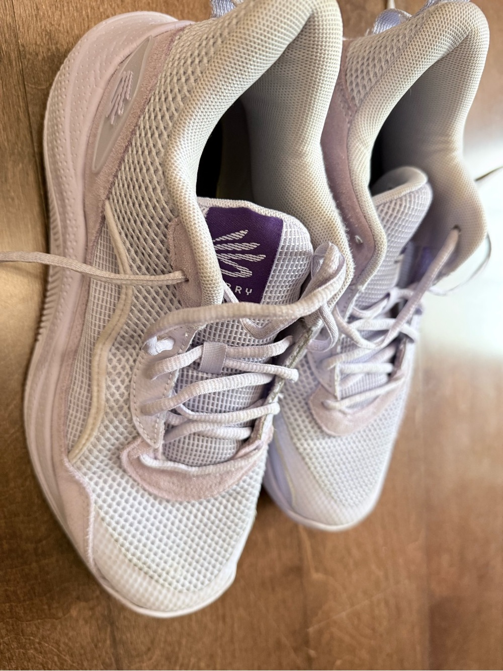 Under Armour Curry Basketball Shoes Women’s Size 10 Lavender Pink